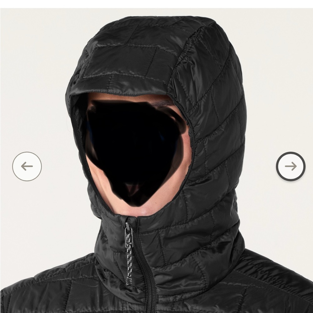 Patagonia Women's Nano Puffy Hoody Black Quilted Jacket - Picture 3 of 7